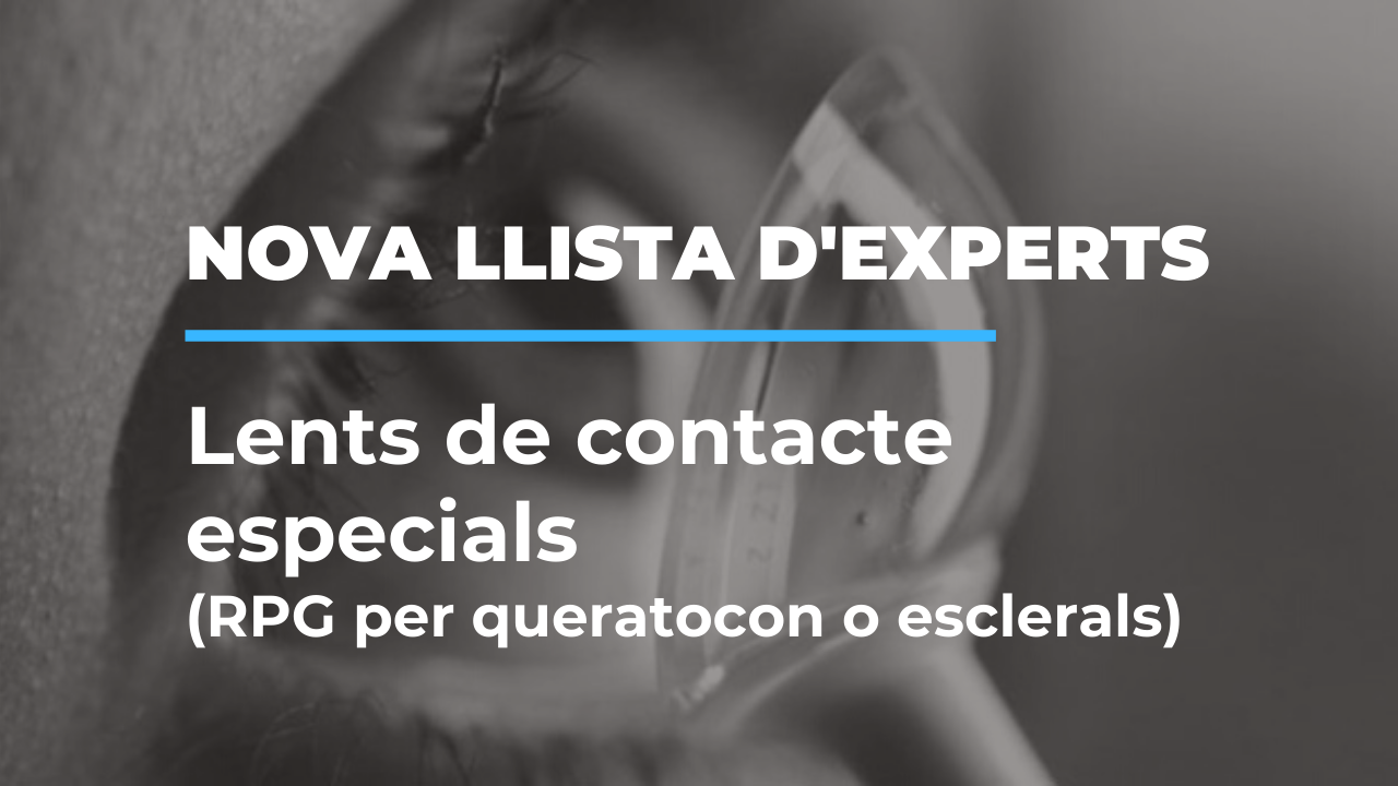 Nova llista del COOOC d'experts en LC especials